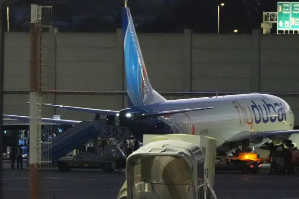 Passengers from Flydubai plane arrive in Israel after rescue flight