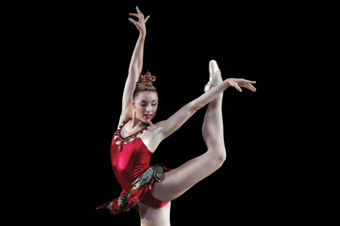 Emily Kikta in "Jewels." (Photo by Erin Baiano)