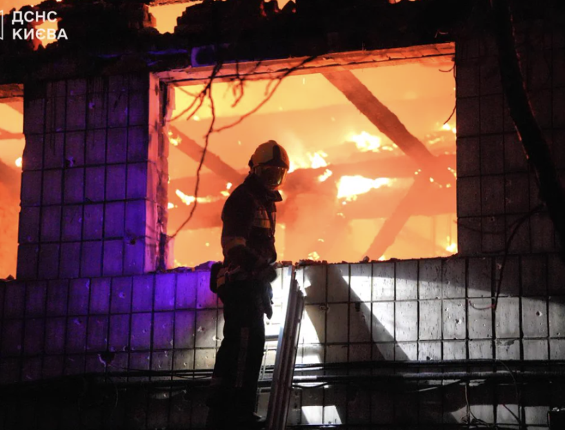 12 killed in Ukraine as Russia launches massive aerial assault