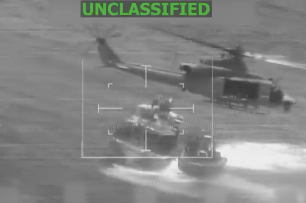 US Southern Command sinks refueling vessel linked to Los Choneros terrorist organization