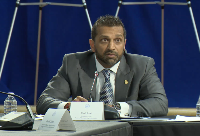 FBI Director Kash Patel speaks at the Attorney General’s Summit on Victims of Violent Crime