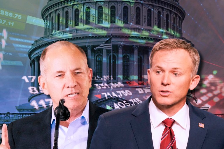 Reps. Lloyd Smucker (R-PA) and Blake Moore (R-UT)
