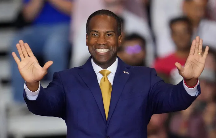 Rep. John James (R-MI). (Paul Sancya/AP)