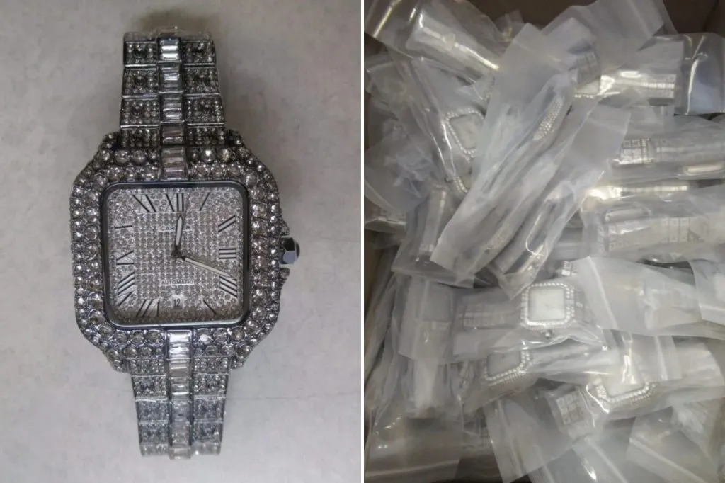 Fake Cartier watches with $28 million retail value seized entering US from China
