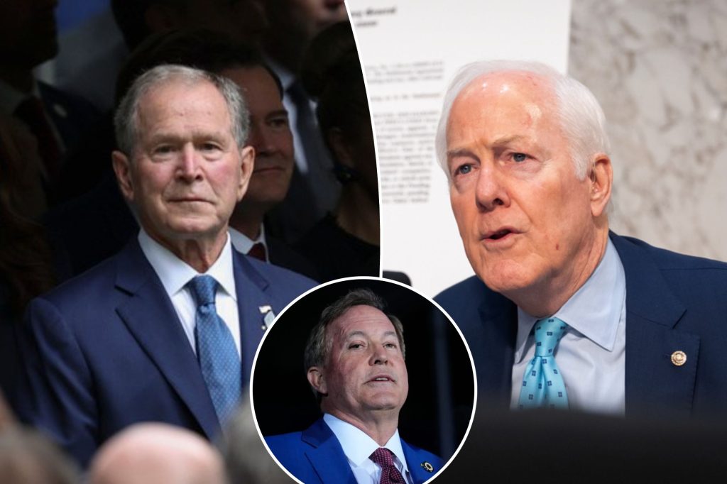 Paxton snubbed from Texas fundraising event with George W. Bush and Cornyn