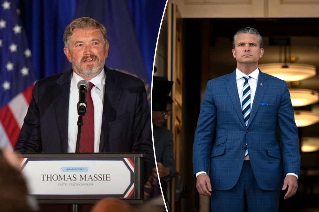 Read Thomas Massie’s eight impeachment charges against Pete Hegseth