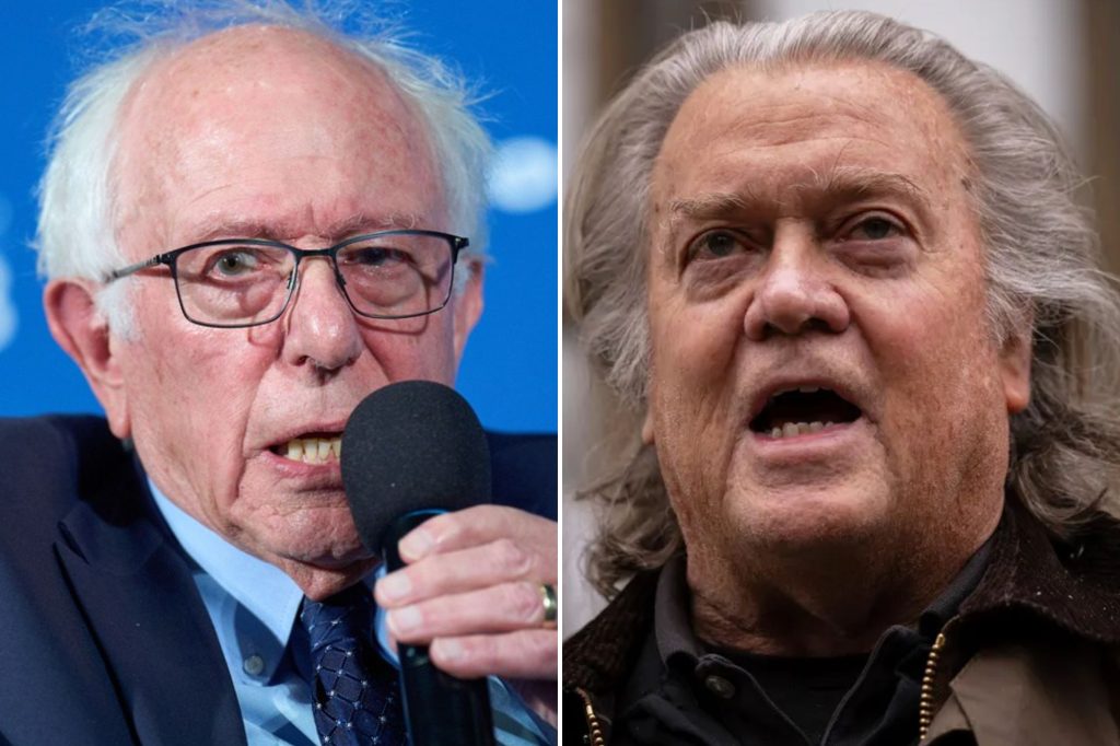 Bernie Sanders and Steve Bannon’s odd-couple alliance against AI holds at ‘Pro-Human’ conference