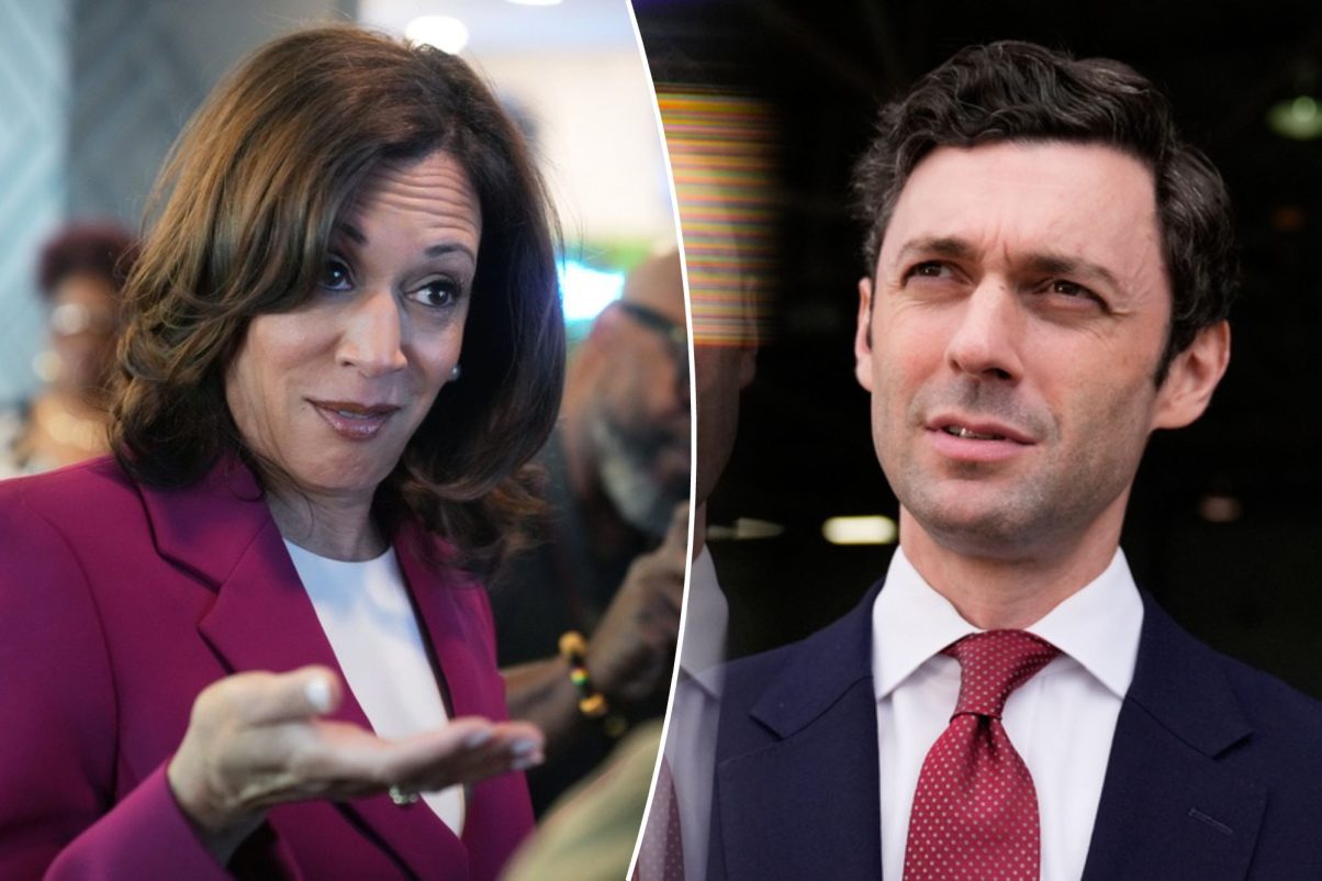 Harris to stump for Ossoff in Fulton County after other  Democrats rebuff her help