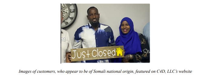 CD4 allegedly touted happy Somali customers who entered into land contracts with the company. (Minnesota Attorney General’s Office)