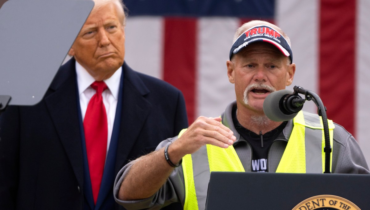 Trump’s go-to Michigan auto worker gets a job and the spotlight