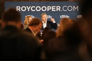 Democrats fear early victory talk could make voters complacent and hamper turnout