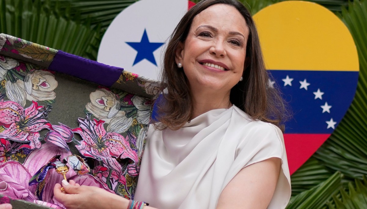 Venezuelan opposition leader María Corina Machado returns from exile