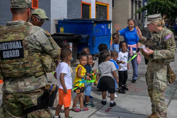 National Guard deployment tallies up $49 million in food costs alone
