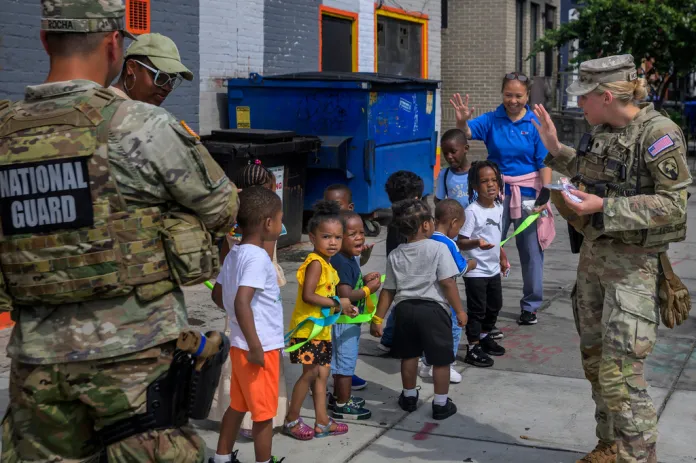 National Guard deployment tallies up $49 million in food costs alone