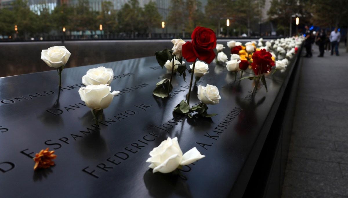 Outrage mounts over ‘vile’ vandalism of 9/11 memorial in New York City