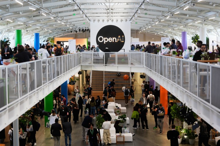 Attendees gather at the OpenAI DevDay 2026 conference, Tuesday, Sept. 29, 2026, in San Francisco.