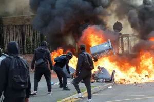 France gripped by violent student riots attributed to far-left instigation