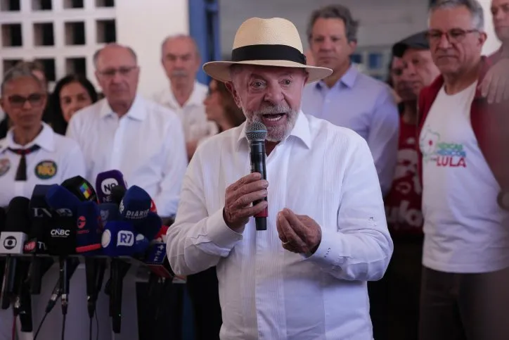 President Luiz Inacio Lula da Silva is running for reelection in Brazil.