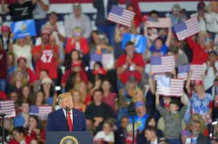 Trump says Ukraine and blue states to blame for high gas prices rather than the Iran war