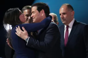 Is Rubio running without running?