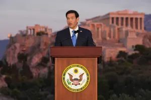Rubio’s rallying cry for the West coupled with stunning Acropolis optics stoke 2028 embers