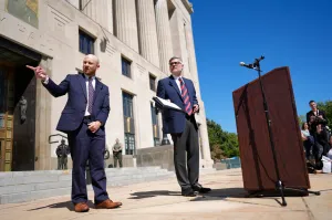 Christa Pike up and walking after botched execution attempt