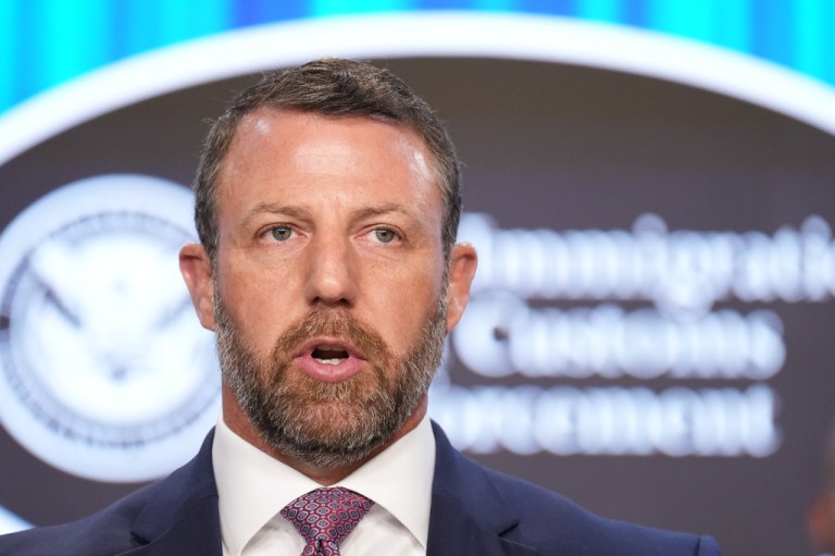 Secretary of Homeland Security Markwayne Mullin.
