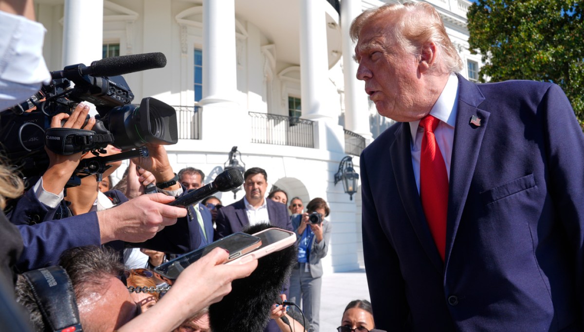 Trump says Kimberly Guilfoyle wasn’t a member of his family