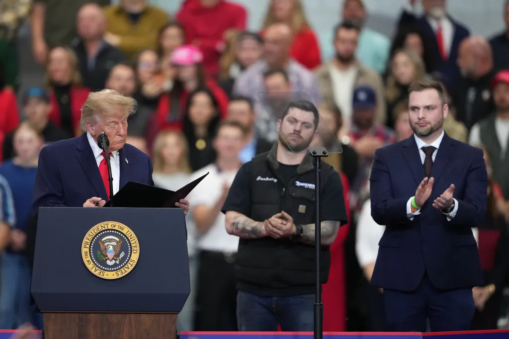 Trump pardons two truckers at Alaska rally: ‘Clean as a newborn baby’s a**’
