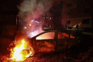 Blaze at St. Petersburg oil sites as Kyiv launches more than 1,000 drones at Russia