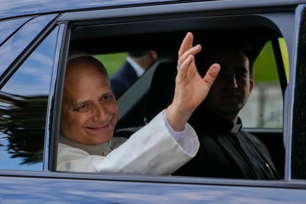 Pope Leo XIV leaves hospital and returns to Vatican after lung cancer surgery