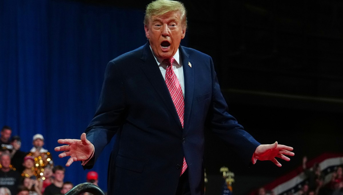 Trump again uses antisemitic ‘shylock’ slur at Kansas rally