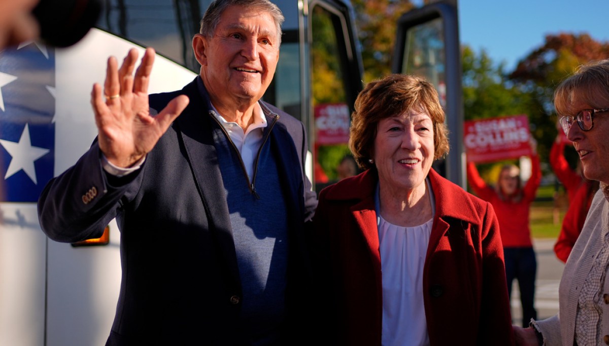 Maine AFL-CIO calls Susan Collins campaigning with Joe Manchin ‘insulting’