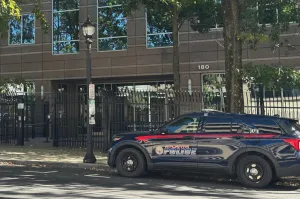 Feds seek suspect in attempted firebomb attack on ICE facility