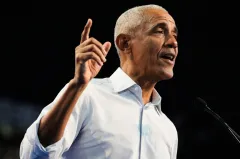 Obama jabs Trump over White House ‘arts and crafts’ at campaign rally in Georgia