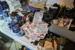 Police find weapons and anti-government symbols in Alabama home after threats to ICE