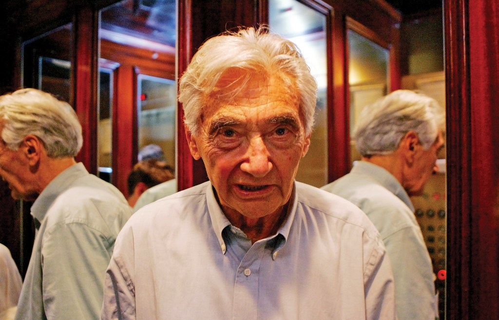 Howard Zinn, Marxist historian and author of the leftist A People’s History of the United States, in New York
in 2006. Declassified FBI documents show Zinn to have been an agent for the Communist Party USA, which worked closely with the Soviet Union. (Dima Gavrysh/AP)