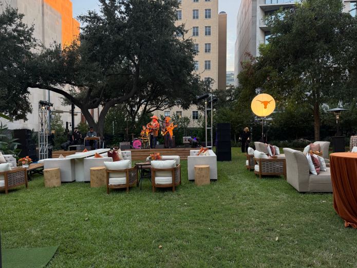 A band plays at the governor's mansion in Austin, Texas, Oct. 16, 2026 - Lauren Green/Washington Examiner