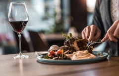 The fussiness of small portions and fancy wine