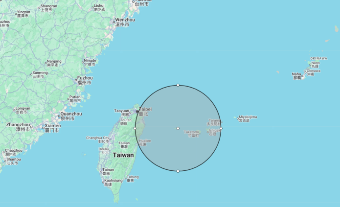 NMESIS range map