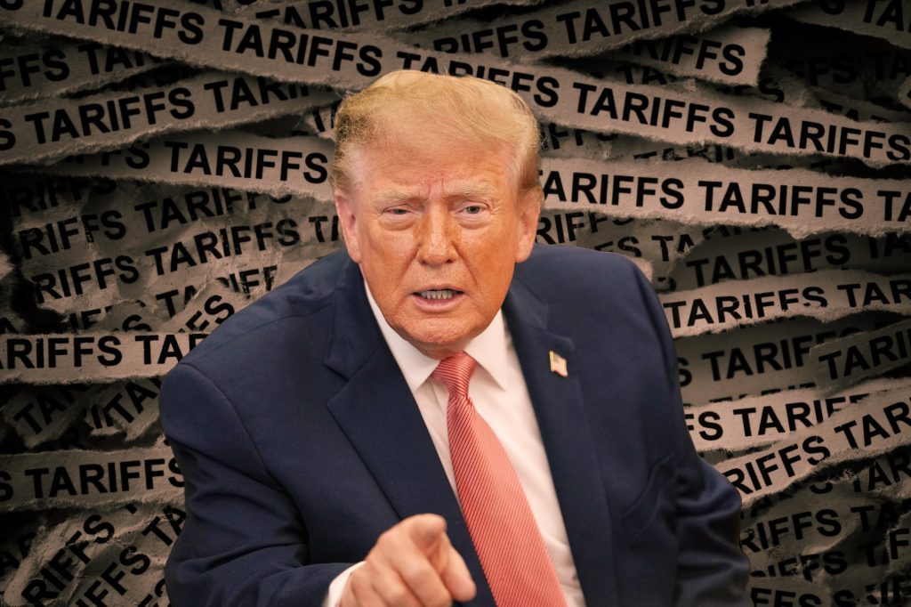 President Donald Trump and tariffs.
