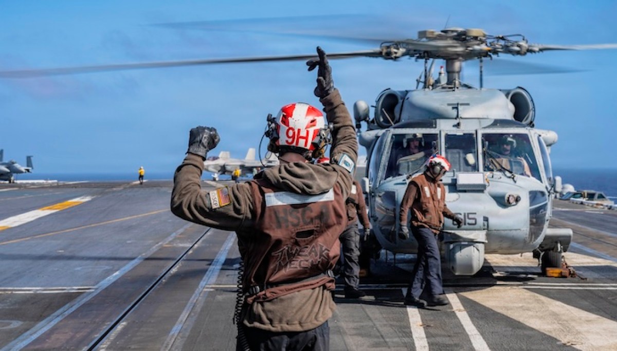 Another aircraft carrier heading to Middle East as Trump contemplates post-midterm restart