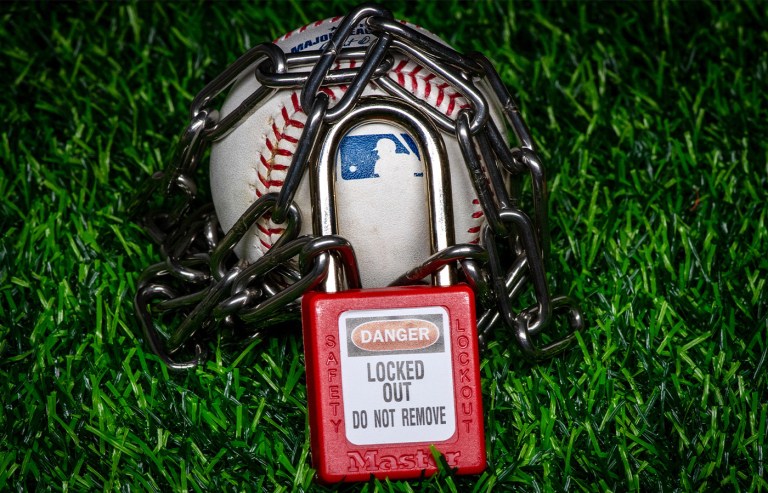 Trump said he would like to avoid a Major League Baseball lockout before the Dec. 1 expiration of the owners’ current collective bargaining agreement with players. (Erica Denhoff/Icon Sportswire via Newscom)