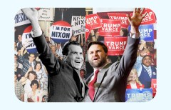 Vance embodies Nixon’s populist, outsider qualities