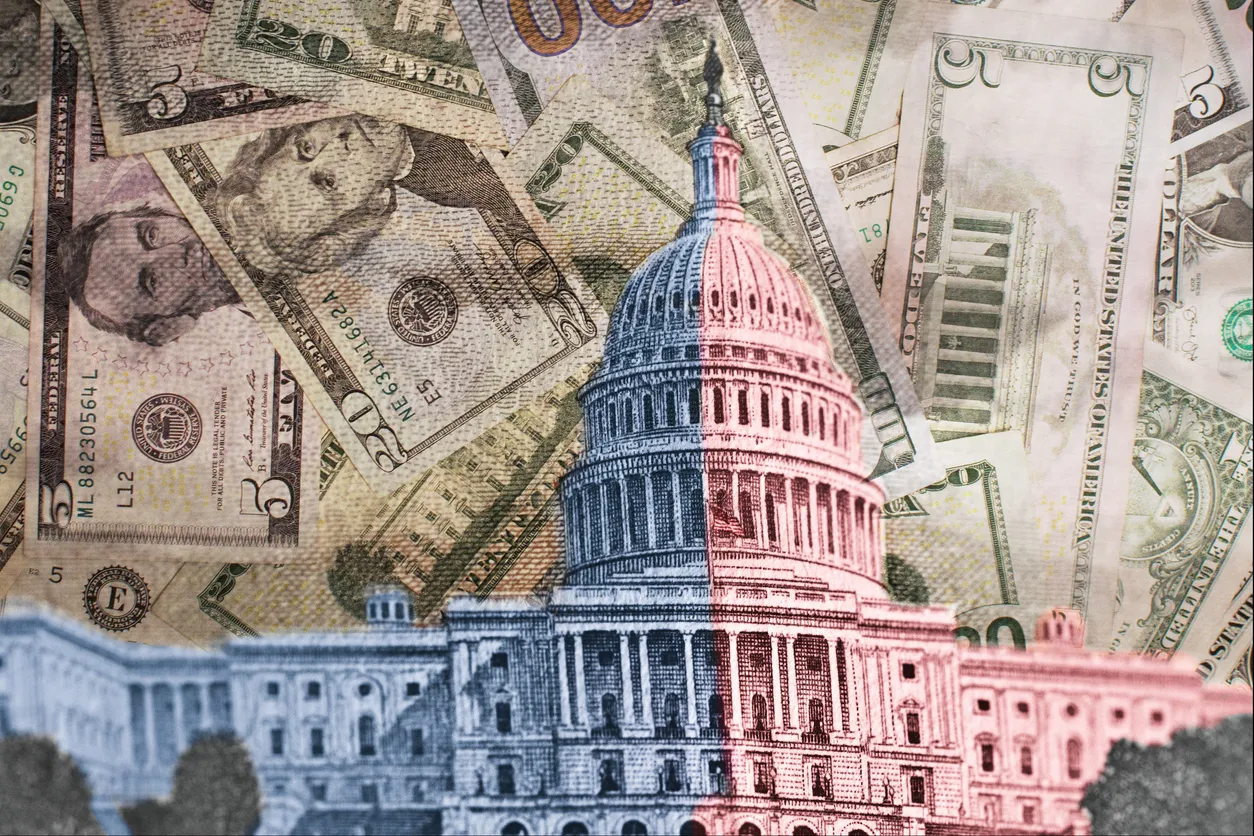 Federal deficit surged 12% last year. Even though tax collections grew, spending exploded faster
