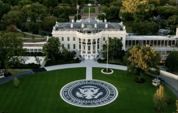 Trump shares photos of ‘fully renovated White House facade’