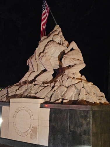 Damaged Iwo Jima