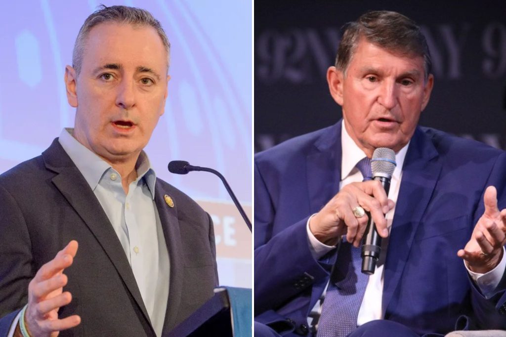 Former Sen. Joe Manchin throws support behind GOP Rep. Brian Fitzpatrick