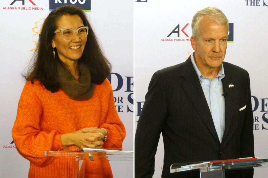 Dan Sullivan hits Mary Peltola over notecard use in Alaska Senate debate