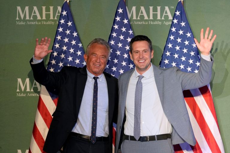 RFK Jr. and Zach Lahn.
